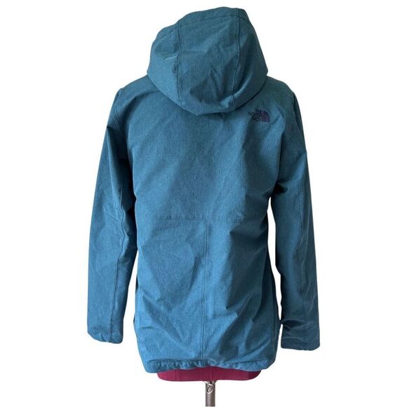 THE NORTH FACE Women's Shelbe Raschel Hoodie Jacket Monterey Blue Heather size M - Picture 3 of 11